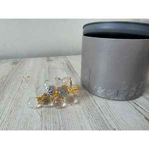 Swarovski‎ cluster grapes Crystal gold stands